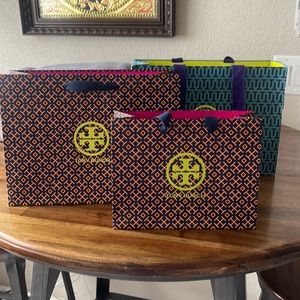 Tory Burch gift bags with tissue